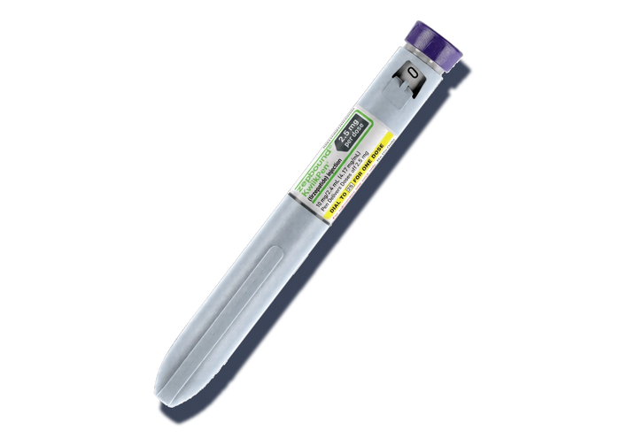 Zepbound (tirzepatide) 2.5 mg single-dose injection pen, Blueprint Immortals weight loss medication
